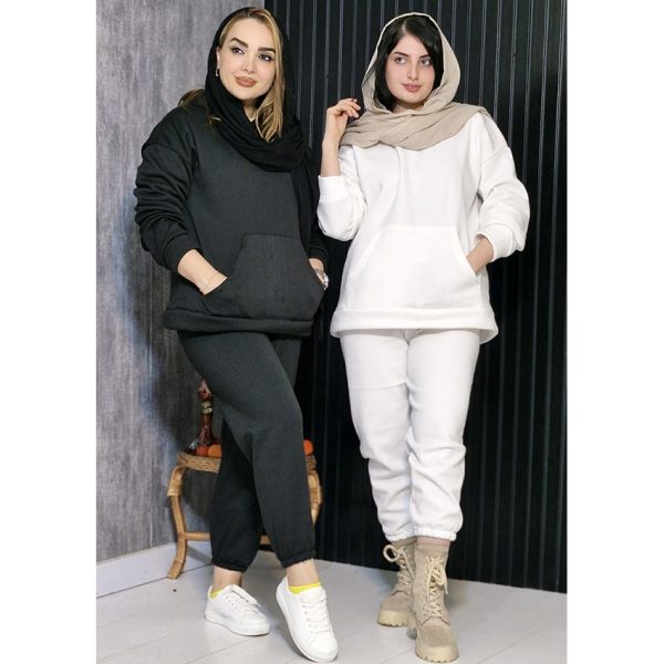 ست هودی شلوار ساده - مانتو پاتریس رشت