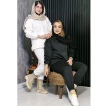 ست هودی شلوار ساده - مانتو پاتریس رشت