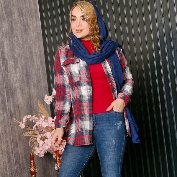 شکت چهارخونه پاییزه - مانتو پاتریس رشت