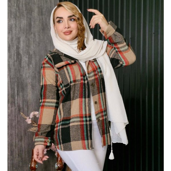 شکت چهارخونه پاییزه - مانتو پاتریس رشت