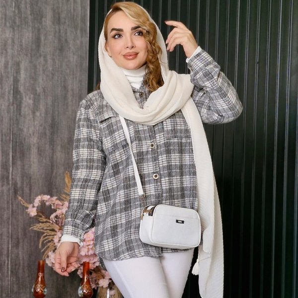 شکت چهارخونه پاییزه - مانتو پاتریس رشت