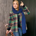 شکت چهارخونه پاییزه - مانتو پاتریس رشت