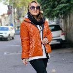 کاپشن طرح ورنی رنگی - مانتو پاتریس رشت