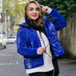 کاپشن طرح ورنی رنگی - مانتو پاتریس رشت