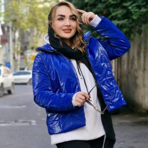 کاپشن طرح ورنی رنگی - مانتو پاتریس رشت
