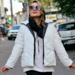 کاپشن طرح ورنی رنگی - مانتو پاتریس رشت