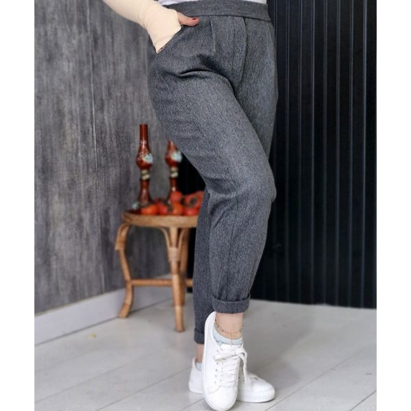 شلوار مام استایل فوتر - مانتو پاتریس رشت