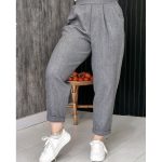 شلوار مام استایل فوتر - مانتو پاتریس رشت