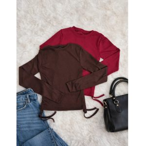 بلوز آستین بلند-رشت مانتو پاتریس