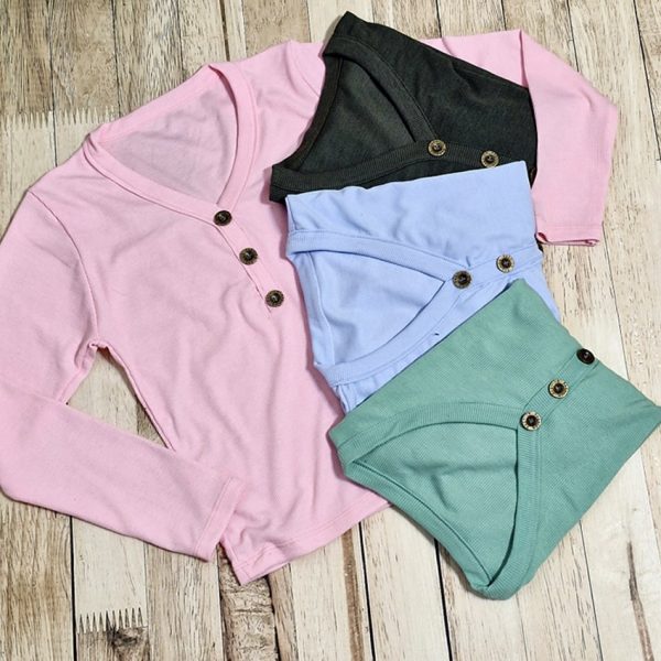 3910070-2-min بلوز فانریپ 3 دکمه یقه هفت