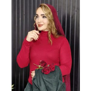 بلوز فانریپ زرشکی - مانتو پاتریس رشت