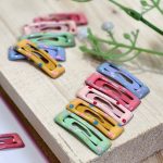 سنجاق رنگی خالخالی_مانتو پاتریس رشت