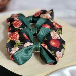 گیره مو پاپیون یلدایی_مانتو پاتریس رشت