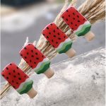 گیره مو آبنباتی هندوانه ای مانتو پاتریس_رشت