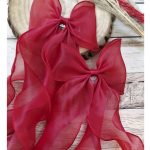 گیره مو حریر پاپیونی_مانتو پاتریس رشت