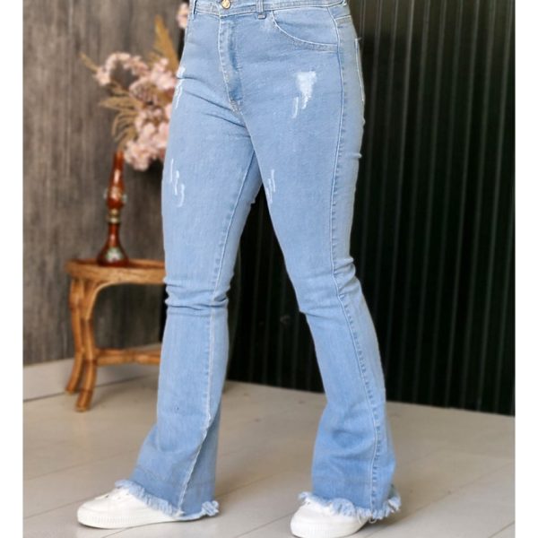 شلوار جین دمپا ریش - مانتو پاتریس رشت