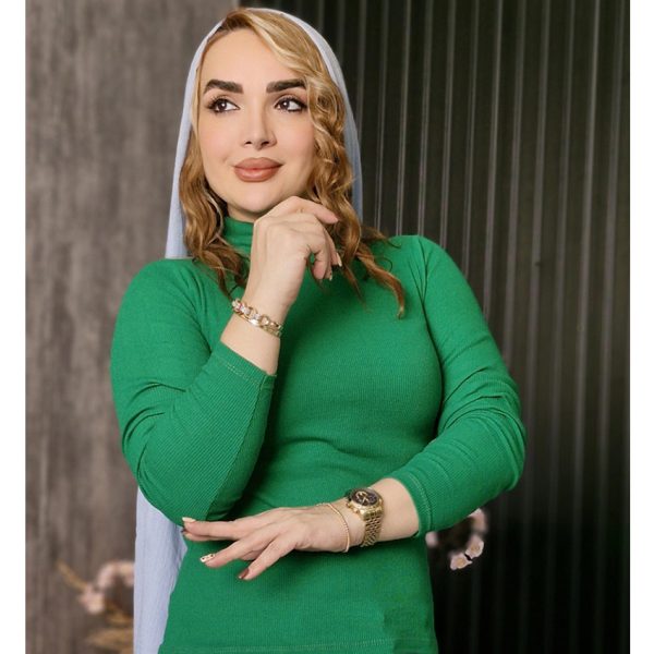 بلوز یقه اسکی کبریتی - مانتو پاتریس رشت