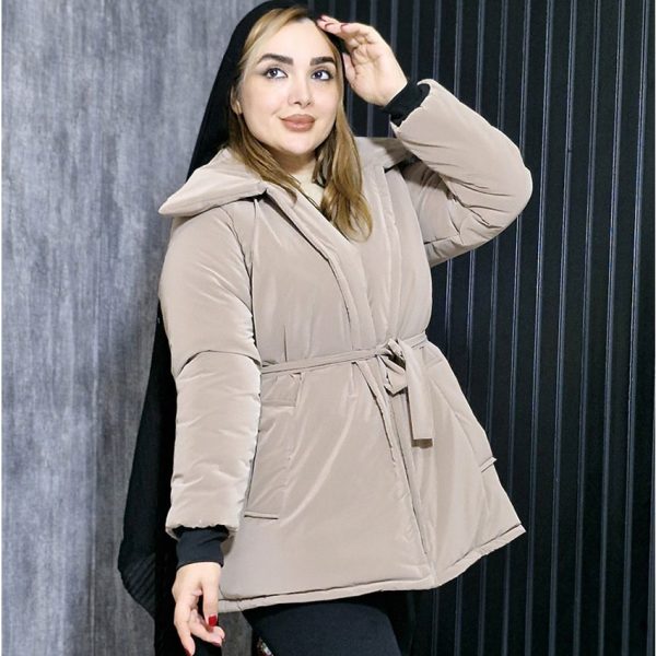 کاپشن سیلیکونی کمربندی مانتوپاتریس_رشت