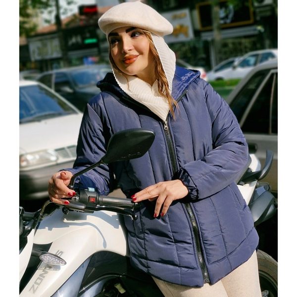 کاپشن مموری کلاهدار - مانتو پاتریس رشت