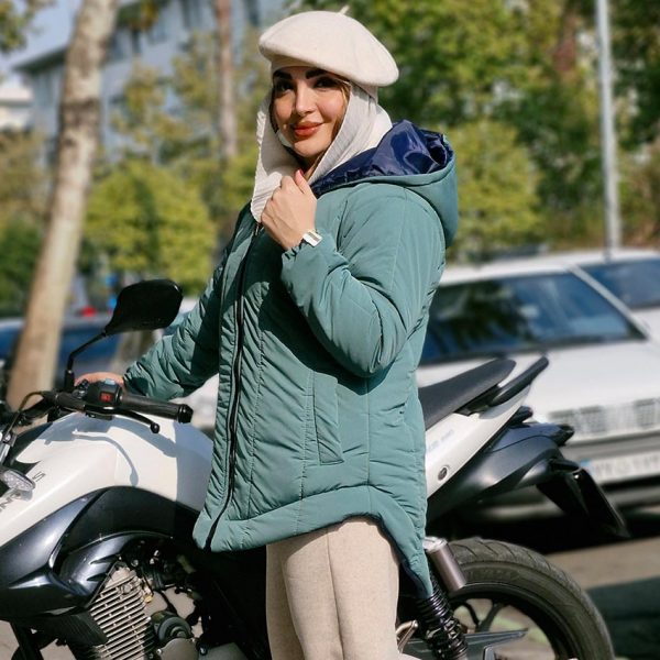 کاپشن مموری کلاهدار - مانتو پاتریس رشت