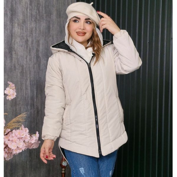 کاپشن مموری کلاهدار - مانتو پاتریس رشت