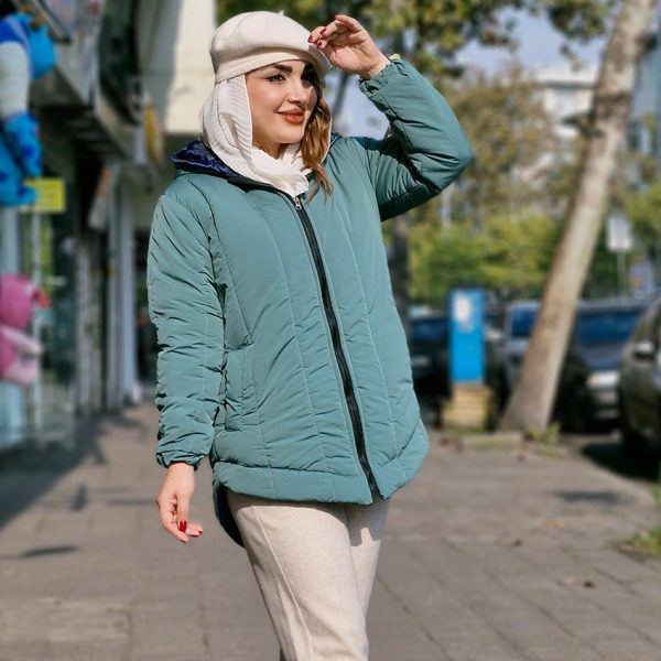 کاپشن مموری کلاهدار - مانتو پاتریس رشت