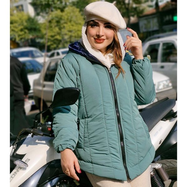 کاپشن مموری کلاهدار - مانتو پاتریس رشت