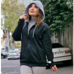 سویشرت کلاه ملانژ - مانتو پاتریس رشت