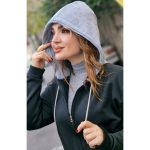 سویشرت کلاه ملانژ - مانتو پاتریس رشت