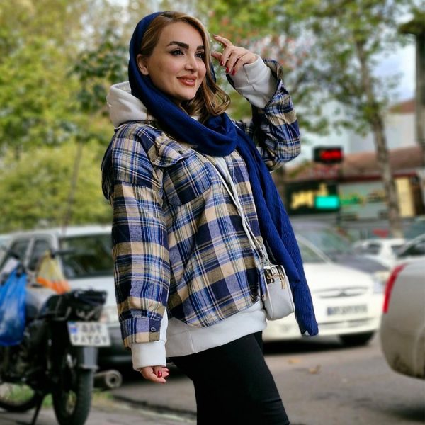 مانتو موهر چهارخونه - مانتو پاتریس رشت