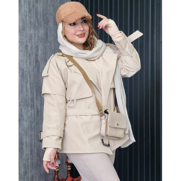 بارانی پاگون دار 4420014 - Image 4