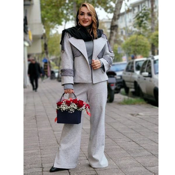 ست کت شلوار ژیله دار 97900853 - Image 7