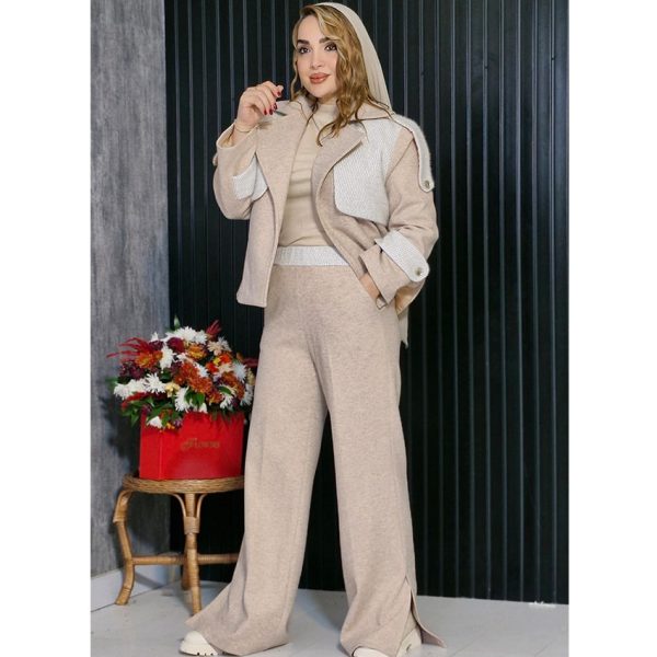 ست کت شلوار ژیله دار فوتر