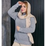 تونیک بافت یقه شل - مانتو پاتریس رشت