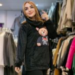 هودی مخمل مشکی - مانتو پاتریس رشت