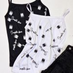 تاپ بندی سفید و مشکی تاج - مانتو پاتریس رشت