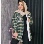 مانتو چهارخونه داخل خز - مانتو پاتریس رشت