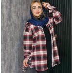 مانتو چهارخونه داخل خز - مانتو پاتریس رشت