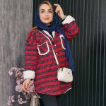 مانتو چهارخونه داخل خز - مانتو پاتریس رشت