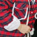 مانتو چهارخونه داخل خز - مانتو پاتریس رشت