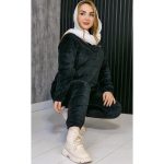 ست بلوز شلوار تدی مشکی