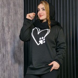 بلوز دورس چاپ قلب - مانتو پاتریس رشت