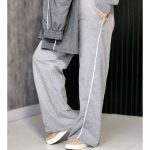 شلوار ملانژ دو خط - مانتو پاتریس رشت