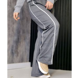 شلوار ملانژ دو خط - مانتو پاتریس رشت