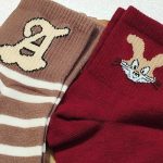 جوراب نیم ساق طرحدار - مانتو پاتریس رشت