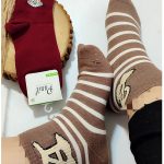 جوراب نیم ساق طرحدار - مانتو پاتریس رشت