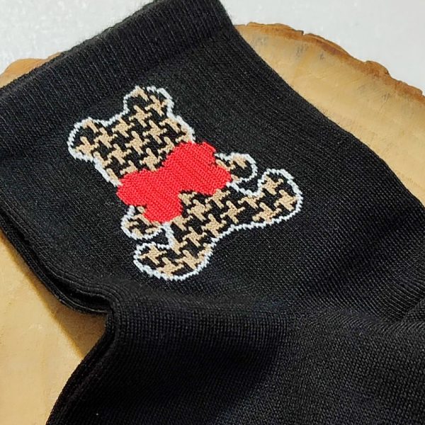 جوراب نیم ساق طرحدار - مانتو پاتریس رشت