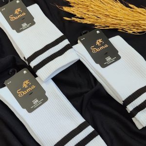 جوراب ساق دار نوار مشکی - مانتو پاتریس رشت