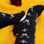 جوراب گوزن و برف زمستان - مانتو پاتریس رشت