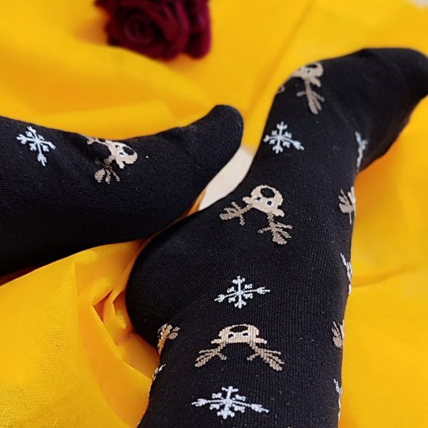 جوراب گوزن و برف زمستان - مانتو پاتریس رشت